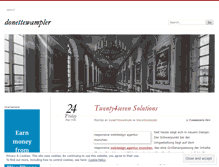 Tablet Screenshot of donettewampler.wordpress.com