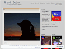 Tablet Screenshot of pinayindubay.wordpress.com