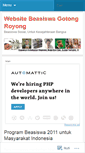 Mobile Screenshot of beasiswamu.wordpress.com
