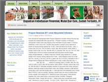 Tablet Screenshot of beasiswamu.wordpress.com