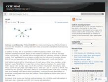 Tablet Screenshot of ccienet.wordpress.com