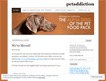 Tablet Screenshot of petaddiction.wordpress.com