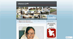 Desktop Screenshot of comilla.wordpress.com