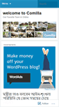 Mobile Screenshot of comilla.wordpress.com