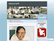 Tablet Screenshot of comilla.wordpress.com