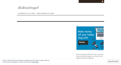 Desktop Screenshot of diskusitogel.wordpress.com
