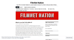 Desktop Screenshot of filmnetnation.wordpress.com