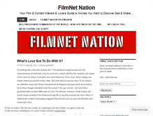 Tablet Screenshot of filmnetnation.wordpress.com