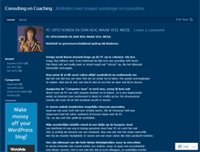 Tablet Screenshot of consultingencoaching.wordpress.com