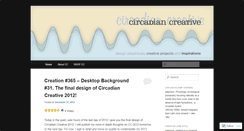 Desktop Screenshot of circadiancreative.wordpress.com