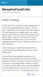 Mobile Screenshot of memphisfoodcritic.wordpress.com