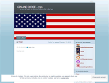 Tablet Screenshot of ginandjoose.wordpress.com
