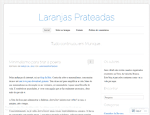 Tablet Screenshot of laranjasprateadas.wordpress.com