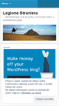 Mobile Screenshot of legionestraniera.wordpress.com