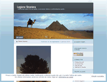 Tablet Screenshot of legionestraniera.wordpress.com