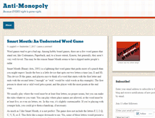 Tablet Screenshot of antimonopoly.wordpress.com