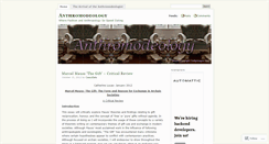 Desktop Screenshot of anthromodeologist.wordpress.com