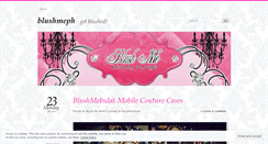 Desktop Screenshot of blushmeph.wordpress.com