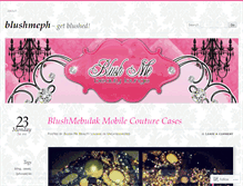 Tablet Screenshot of blushmeph.wordpress.com