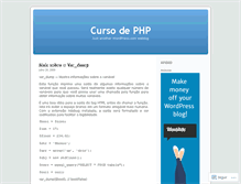 Tablet Screenshot of cachinacursos.wordpress.com