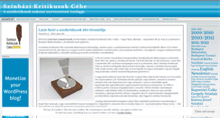 Desktop Screenshot of kritikusceh.wordpress.com