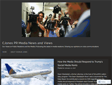 Tablet Screenshot of cjonesworld.wordpress.com