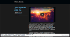 Desktop Screenshot of muzicasferelor.wordpress.com