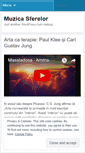 Mobile Screenshot of muzicasferelor.wordpress.com