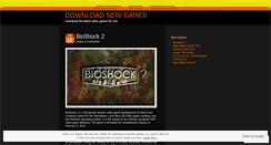 Desktop Screenshot of downloadnewgames.wordpress.com