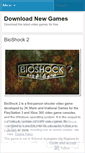 Mobile Screenshot of downloadnewgames.wordpress.com