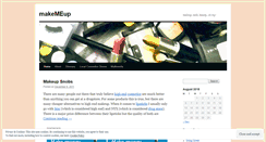 Desktop Screenshot of makemeup22.wordpress.com