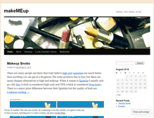 Tablet Screenshot of makemeup22.wordpress.com