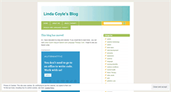 Desktop Screenshot of lindacoyle.wordpress.com