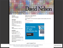Tablet Screenshot of dnelsonart.wordpress.com