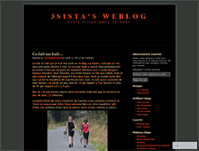 Tablet Screenshot of 3sistas.wordpress.com
