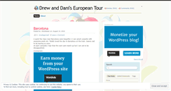 Desktop Screenshot of drewbiesan.wordpress.com