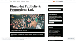 Desktop Screenshot of blueprintpublicity.wordpress.com