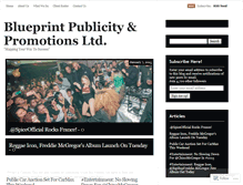 Tablet Screenshot of blueprintpublicity.wordpress.com