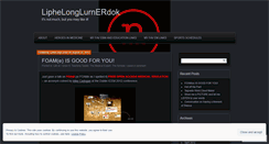 Desktop Screenshot of liphelonglurnerdok.wordpress.com