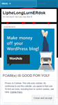 Mobile Screenshot of liphelonglurnerdok.wordpress.com