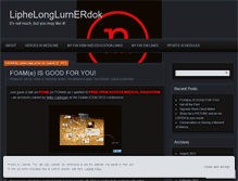 Tablet Screenshot of liphelonglurnerdok.wordpress.com