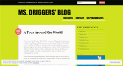 Desktop Screenshot of msdriggers.wordpress.com