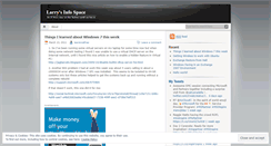 Desktop Screenshot of lawrencefrias.wordpress.com
