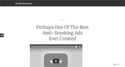 Desktop Screenshot of blabinteractive.wordpress.com