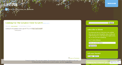 Desktop Screenshot of lifeink.wordpress.com