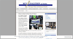 Desktop Screenshot of keycoalitionofalaska.wordpress.com