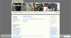 Desktop Screenshot of notrytri.wordpress.com