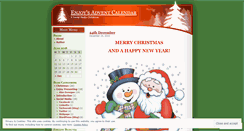 Desktop Screenshot of enjoyadventcalendar.wordpress.com