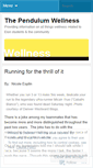 Mobile Screenshot of elonwellness.wordpress.com