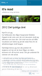 Mobile Screenshot of itsread.wordpress.com